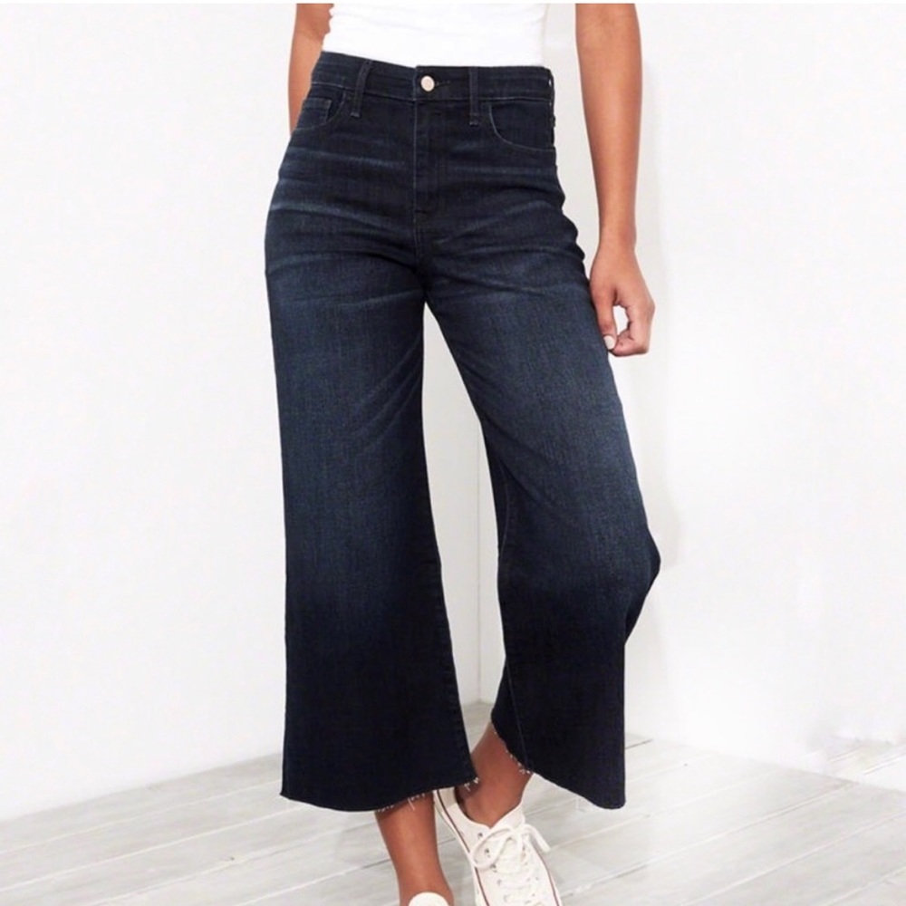 Hollister High Waist Culottes Jeans